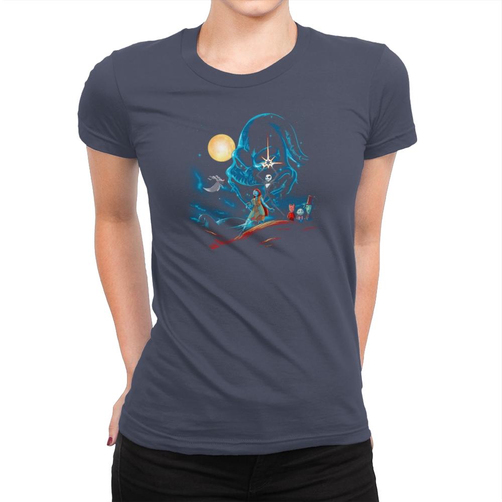 A New Holiday Exclusive - Womens Premium T-Shirts RIPT Apparel Small / Indigo