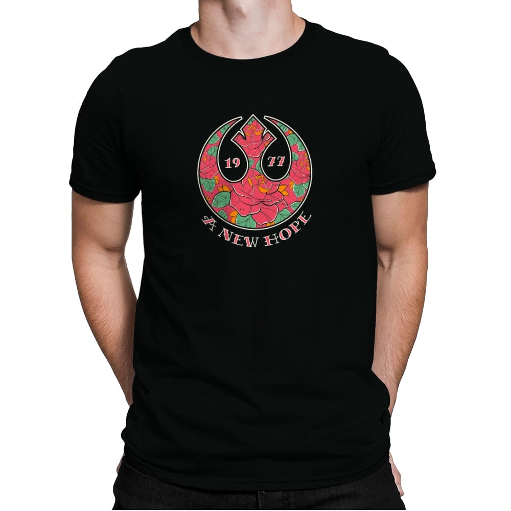 A New Hope - Mens Premium T-Shirts RIPT Apparel Small / Black