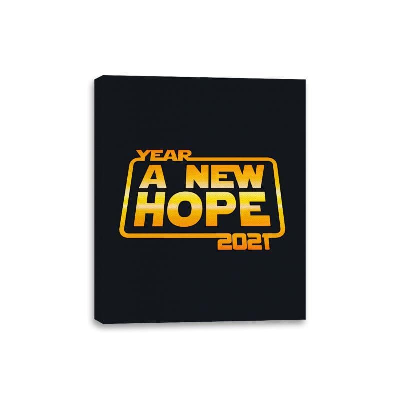 A New Year Hope - Canvas Wraps Canvas Wraps RIPT Apparel 8x10 / Black