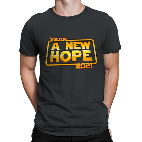 A New Year Hope - Mens Premium T-Shirts RIPT Apparel Small / Heavy Metal