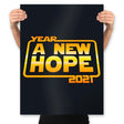 A New Year Hope - Prints Posters RIPT Apparel 18x24 / Black