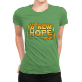 A New Year Hope - Womens Premium T-Shirts RIPT Apparel Small / Kelly