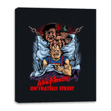 A Nightmare on Fratelli Street - Canvas Wraps Canvas Wraps RIPT Apparel 16x20 / Black