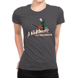 A Nightmare on Halloween - Anytime Design - Womens Premium T-Shirts RIPT Apparel Small / Heavy Metal