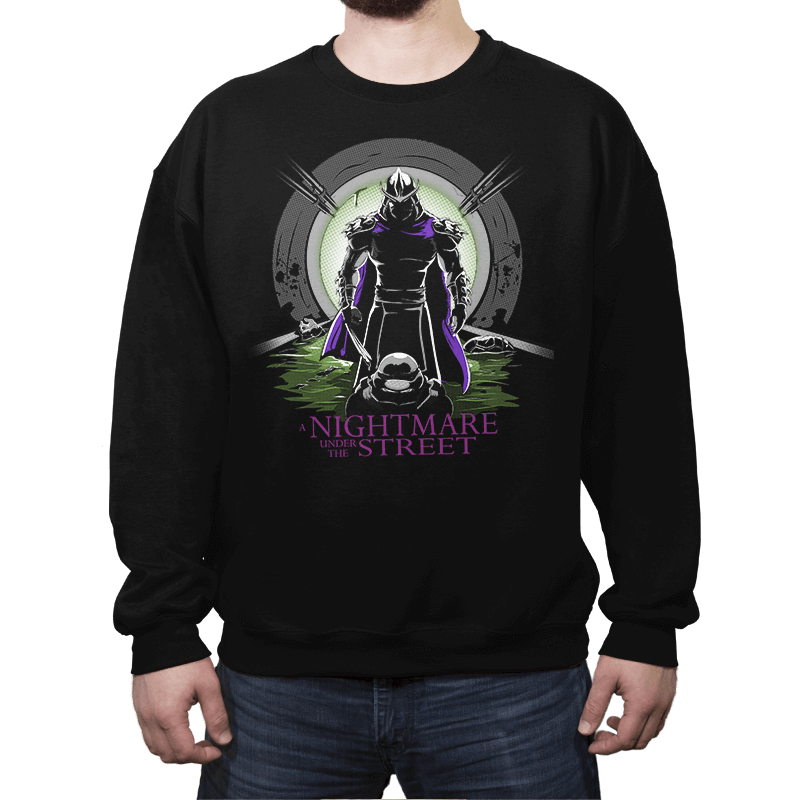A Nightmare Under the Street - Crew Neck Sweatshirt Crew Neck Sweatshirt RIPT Apparel