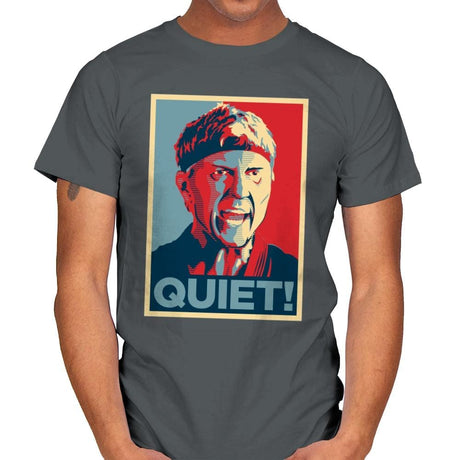 A Quiet Hope - Mens T-Shirts RIPT Apparel Small / Charcoal