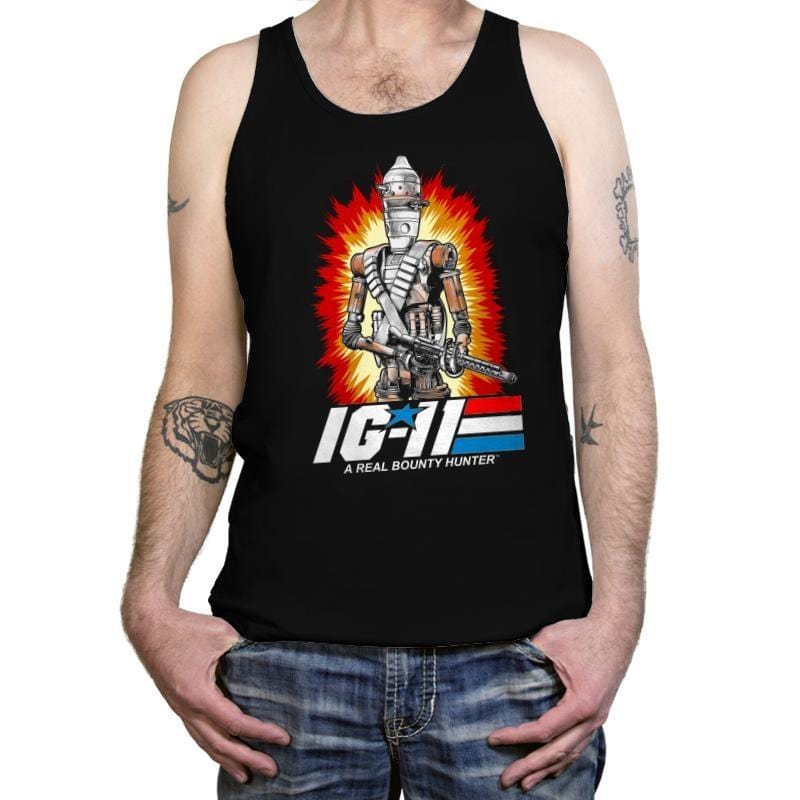 A Real Bounty Hunter - Tanktop Tanktop RIPT Apparel X-Small / Black
