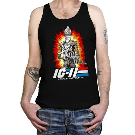 A Real Bounty Hunter - Tanktop Tanktop RIPT Apparel X-Small / Black