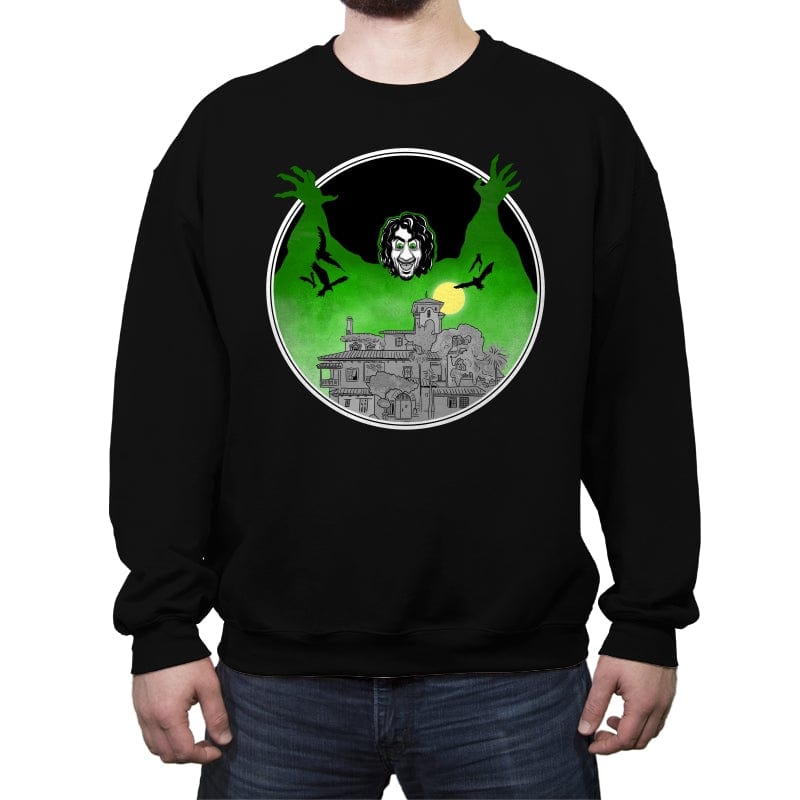 A Return of Bruno's Lot - Crew Neck Sweatshirt Crew Neck Sweatshirt RIPT Apparel Small / Black