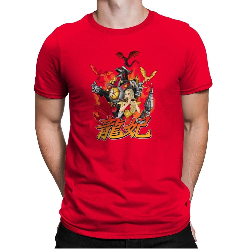 A Song of Zords and Fire Exclusive - Mens Premium T-Shirts RIPT Apparel Small / Red