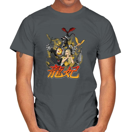 A Song of Zords and Fire Exclusive - Mens T-Shirts RIPT Apparel Small / Charcoal