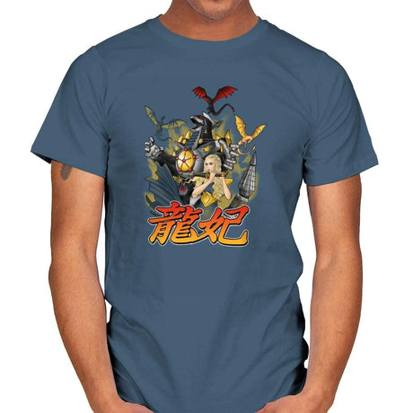 A Song of Zords and Fire Exclusive - Mens T-Shirts RIPT Apparel Small / Indigo Blue