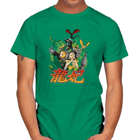 A Song of Zords and Fire Exclusive - Mens T-Shirts RIPT Apparel Small / Kelly Green