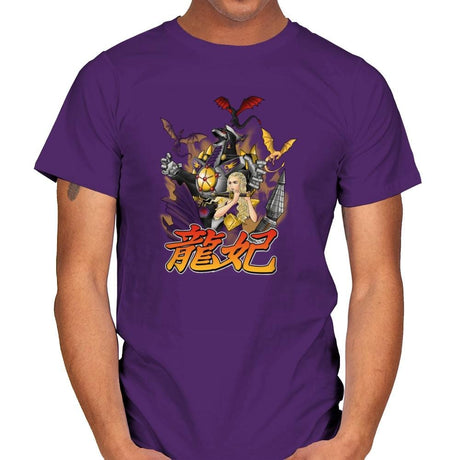 A Song of Zords and Fire Exclusive - Mens T-Shirts RIPT Apparel Small / Purple