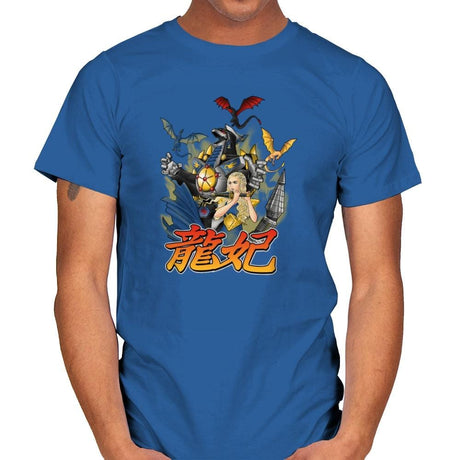 A Song of Zords and Fire Exclusive - Mens T-Shirts RIPT Apparel Small / Royal