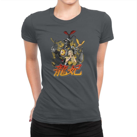 A Song of Zords and Fire Exclusive - Womens Premium T-Shirts RIPT Apparel Small / Heavy Metal
