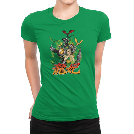 A Song of Zords and Fire Exclusive - Womens Premium T-Shirts RIPT Apparel Small / Kelly Green