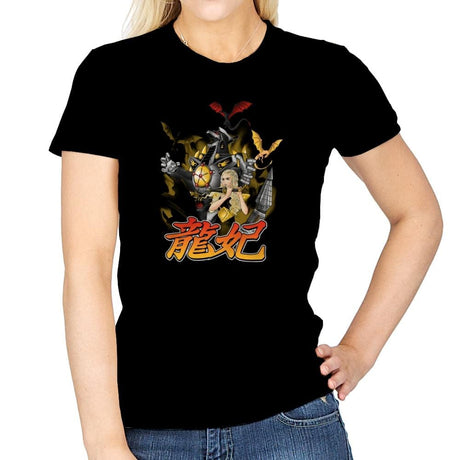 A Song of Zords and Fire Exclusive - Womens T-Shirts RIPT Apparel Small / Navy