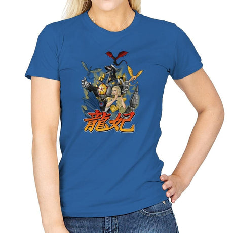 A Song of Zords and Fire Exclusive - Womens T-Shirts RIPT Apparel Small / Royal