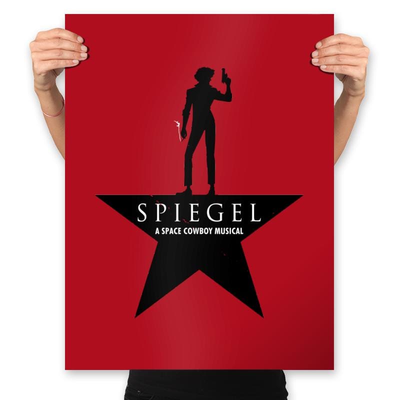 A Space Cowboy Musical - Prints Posters RIPT Apparel 18x24 / Red