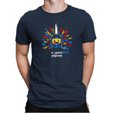 A Spaceship Odyssey Exclusive - Mens Premium T-Shirts RIPT Apparel Small / Midnight Navy