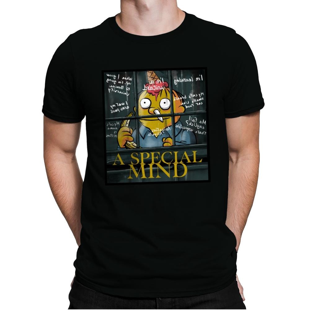 A Special Mind - Mens Premium T-Shirts RIPT Apparel Small / Black