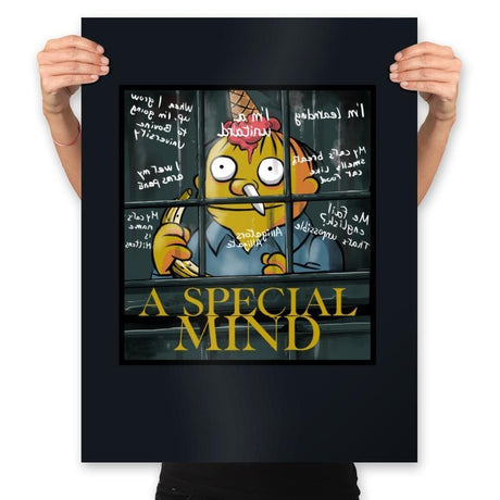A Special Mind - Prints Posters RIPT Apparel 18x24 / Black