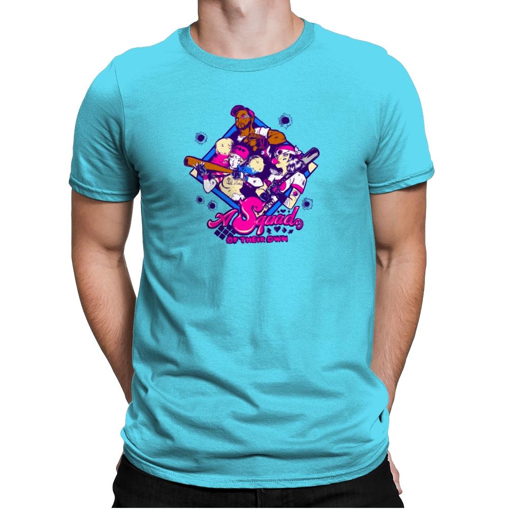 A Squad Of Their Own Exclusive - Mens Premium T-Shirts RIPT Apparel Small / Tahiti Blue