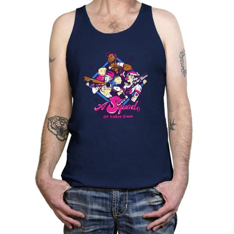 A Squad Of Their Own Exclusive - Tanktop Tanktop RIPT Apparel X-Small / Navy