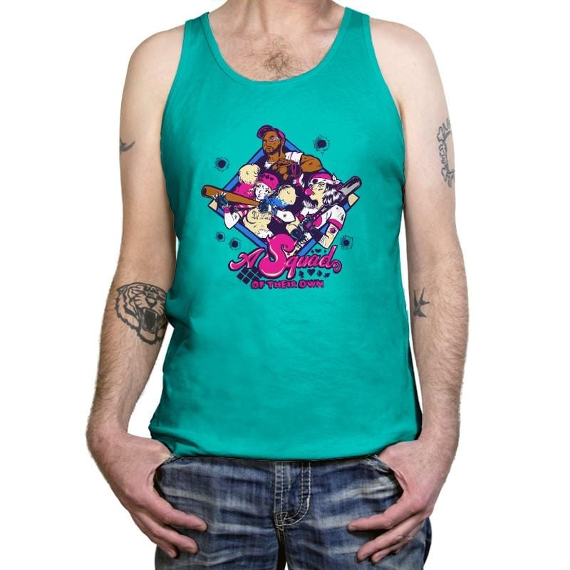 A Squad Of Their Own Exclusive - Tanktop Tanktop RIPT Apparel X-Small / Teal