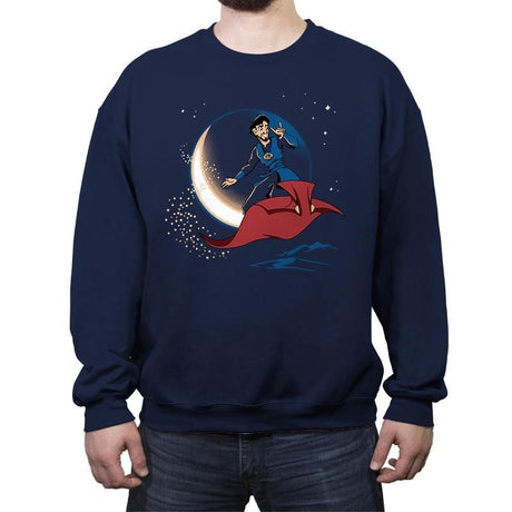 A Strange New World - Crew Neck Sweatshirt Crew Neck Sweatshirt RIPT Apparel Small / Navy