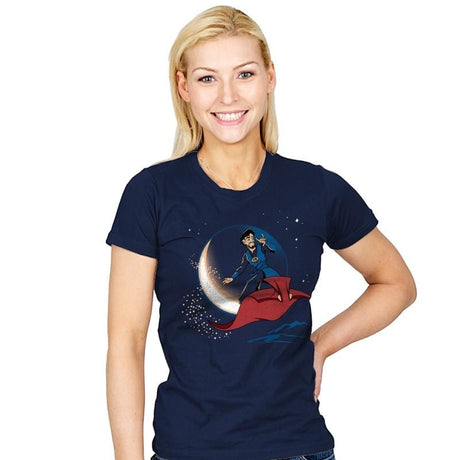 A Strange New World - Womens T-Shirts RIPT Apparel Small / Navy