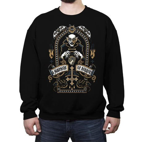 A Symphony of Horrors - Crew Neck Sweatshirt Crew Neck Sweatshirt RIPT Apparel Small / Black