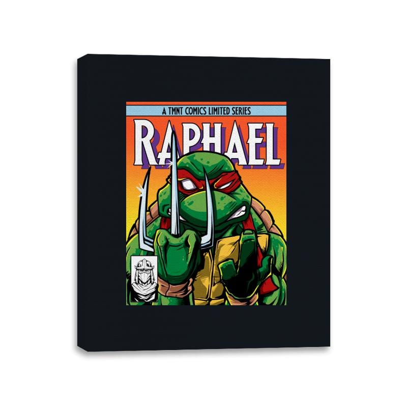 A TMNT Comics Limited Series - Canvas Wraps Canvas Wraps RIPT Apparel 11x14 / Black