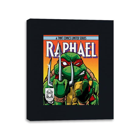 A TMNT Comics Limited Series - Canvas Wraps Canvas Wraps RIPT Apparel 11x14 / Black