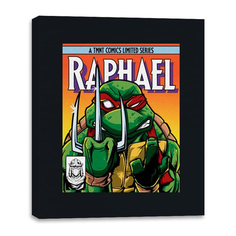 A TMNT Comics Limited Series - Canvas Wraps Canvas Wraps RIPT Apparel 16x20 / Black