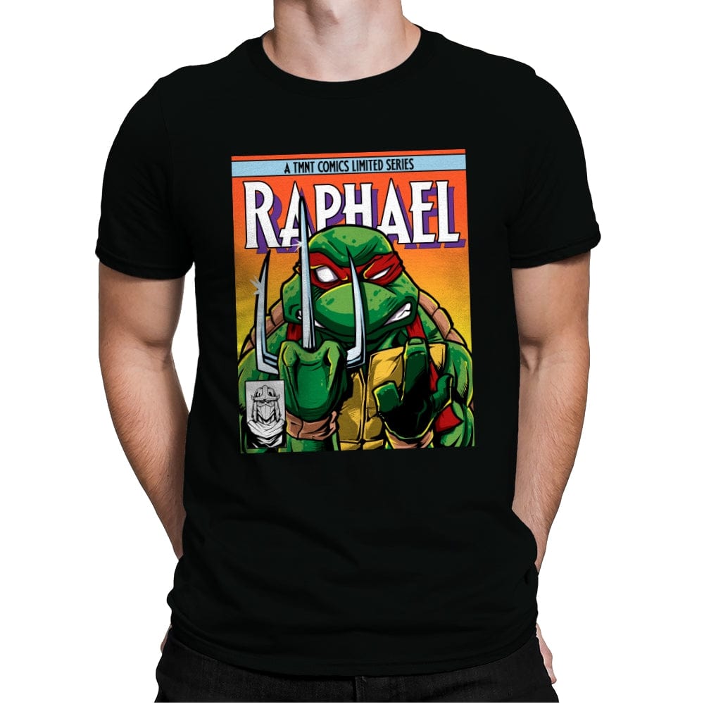 A TMNT Comics Limited Series - Mens Premium T-Shirts RIPT Apparel Small / Black