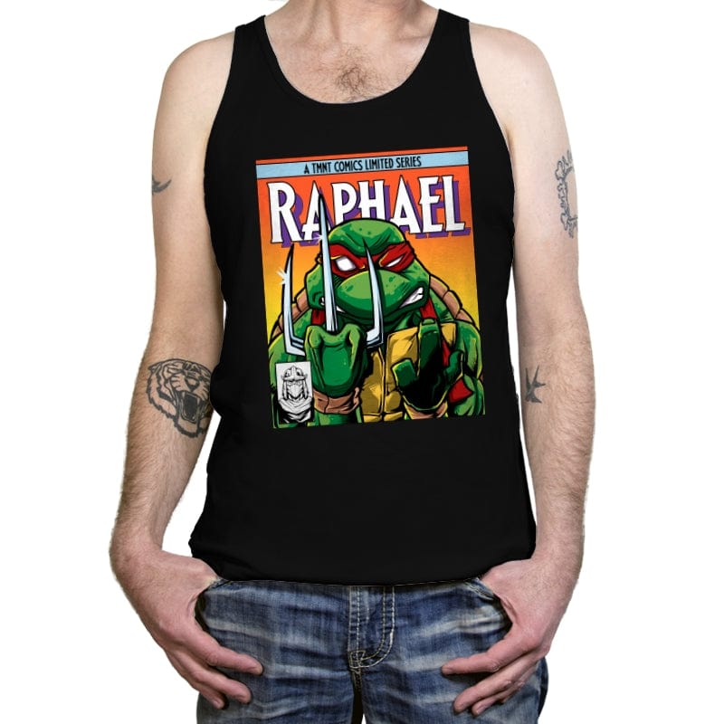 A TMNT Comics Limited Series - Tanktop Tanktop RIPT Apparel X-Small / Black