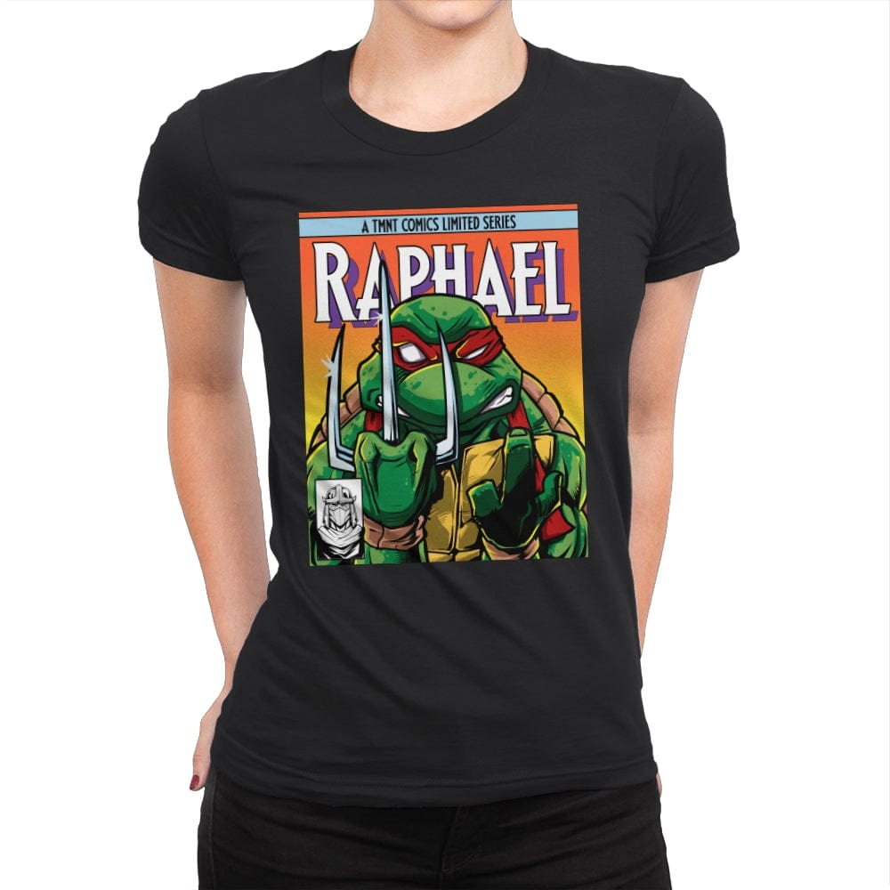 A TMNT Comics Limited Series - Womens Premium T-Shirts RIPT Apparel Small / Black