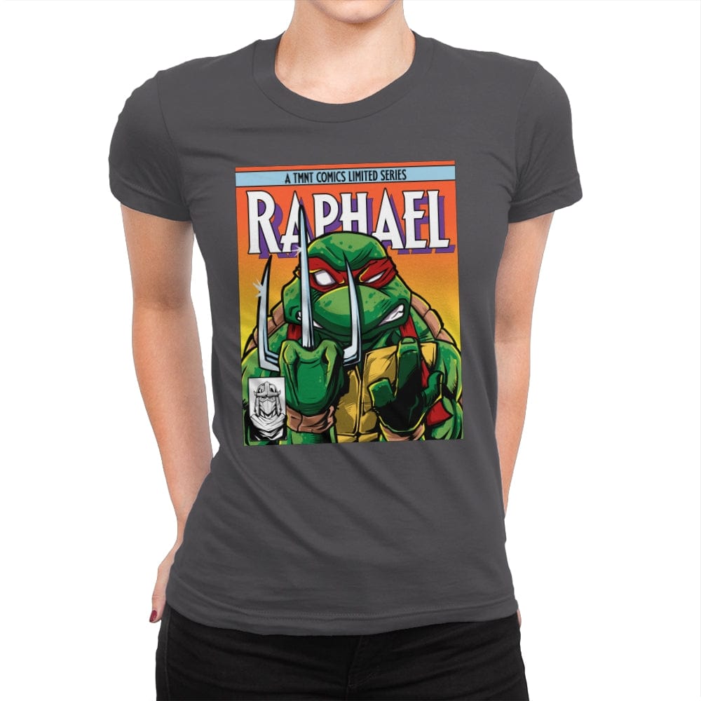 A TMNT Comics Limited Series - Womens Premium T-Shirts RIPT Apparel Small / Heavy Metal