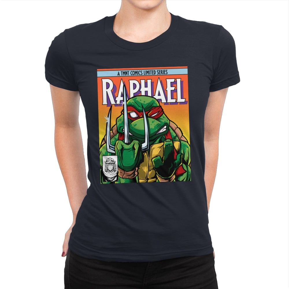 A TMNT Comics Limited Series - Womens Premium T-Shirts RIPT Apparel Small / Midnight Navy