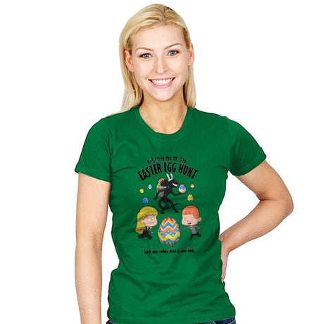 A Xenomorph Easter Special - Womens T-Shirts RIPT Apparel Small / Kelly