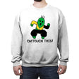 Aaron Bowersock - Crew Neck Sweatshirt Crew Neck Sweatshirt RIPT Apparel Small / White