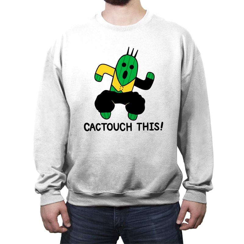 Aaron Bowersock - Crew Neck Sweatshirt Crew Neck Sweatshirt RIPT Apparel Small / White