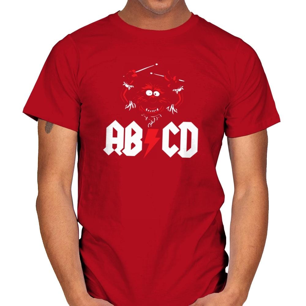 AB/CD Exclusive - Heavy Metal Machine - Mens T-Shirts RIPT Apparel Small / Red