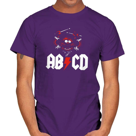 AB/CD Exclusive - Mens T-Shirts RIPT Apparel Small / Purple