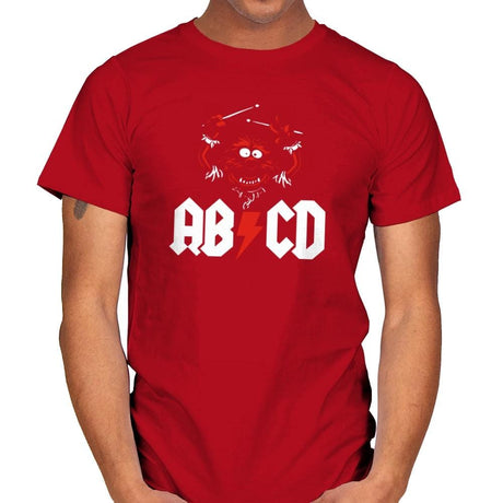 AB/CD Exclusive - Mens T-Shirts RIPT Apparel Small / Red