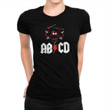 AB/CD Exclusive - Womens Premium T-Shirts RIPT Apparel Small / Indigo
