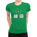 AB/CD Exclusive - Womens Premium T-Shirts RIPT Apparel Small / Kelly Green