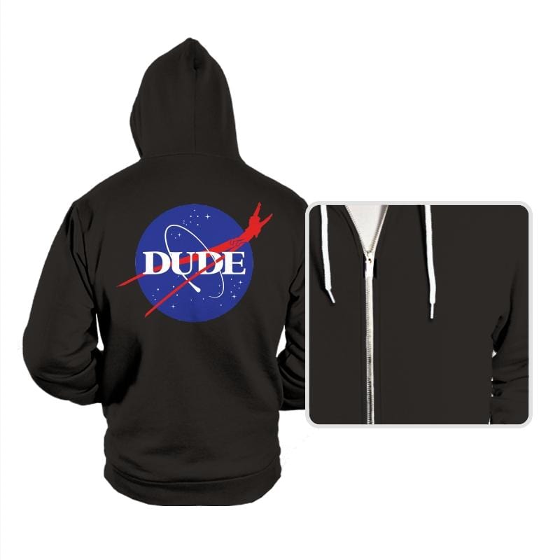 Abide Space Agency - Hoodies Hoodies RIPT Apparel Small / Black